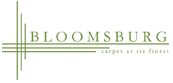Green-accented Bloomsburg logo design