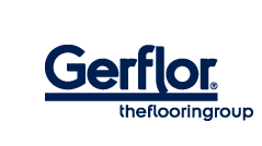 Gerflor logo on black background